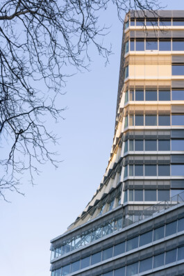 CubeHouse in Amsterdam Zuidas, 13-story hybrid timber office building by SO–IL