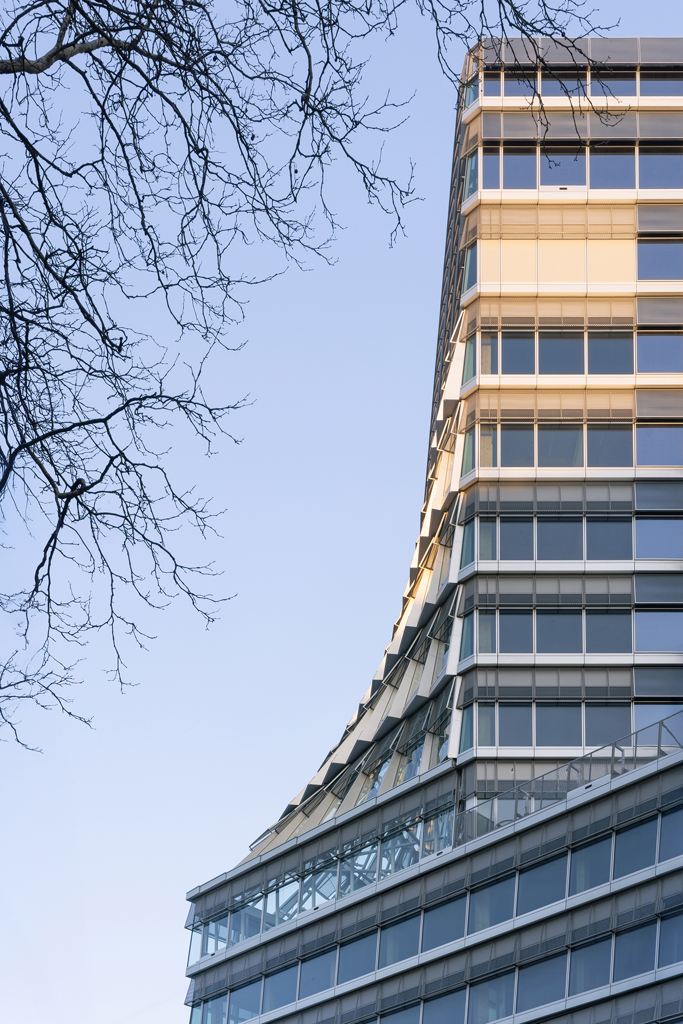 CubeHouse in Amsterdam Zuidas, 13-story hybrid timber office building by SO–IL 