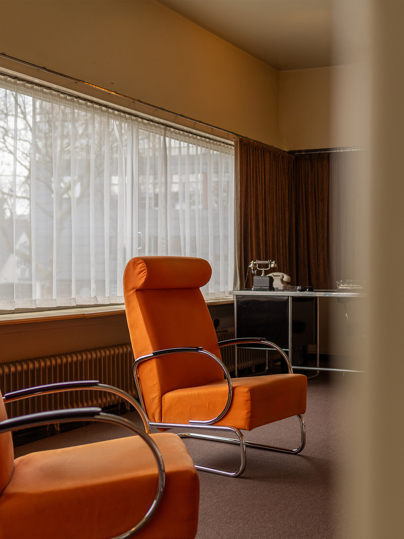 Interior of Huis Sonneveld Rotterdam modernist villa 