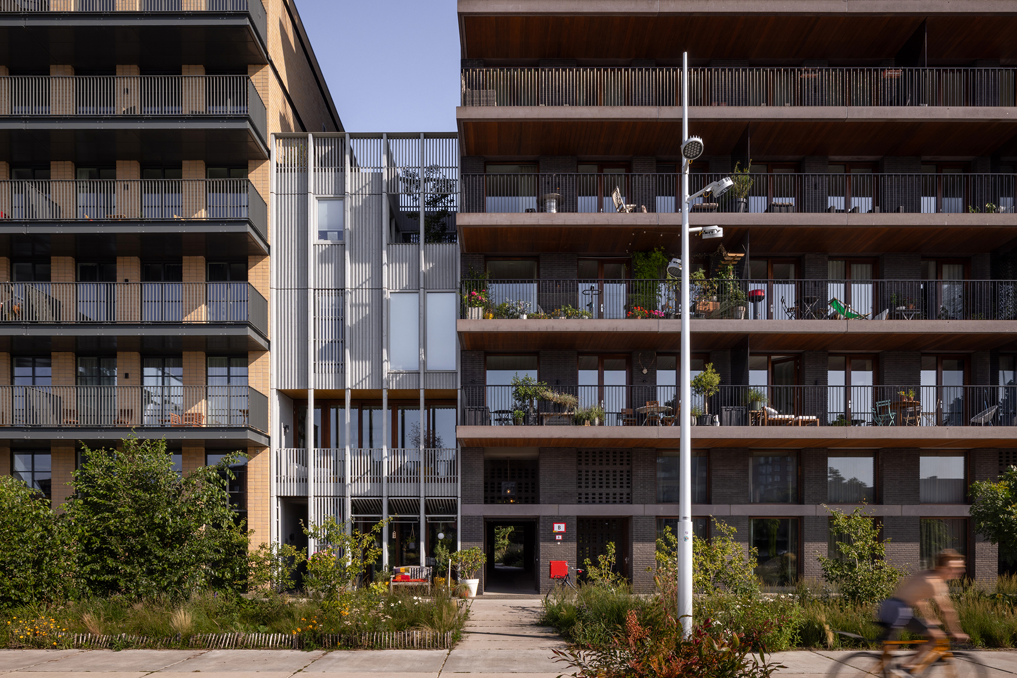 De Keizer, De Hout - residential projects in Oostenburg, Amsterdam by Workshop Architecten, photographed by Anna Odulinska 